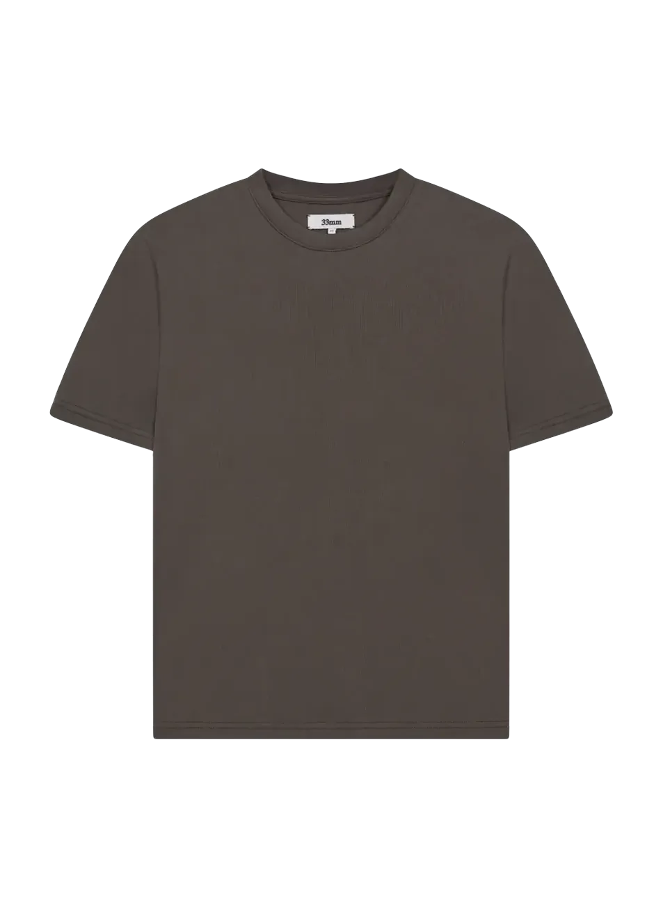 T-shirt, brun fra 33mm